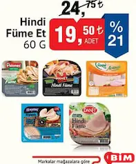 HİNDİ FÜME ET 60 G